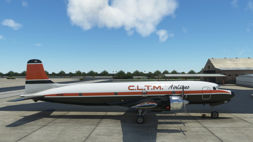 PMDG DC-6A CLTM (Caraibische Lucht Transport Maatschappij)