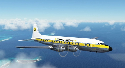 PMDG DC6B Carib West