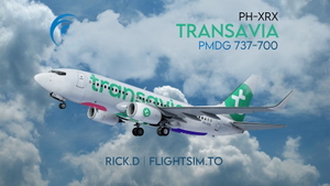 ✈️💺 PMDG 737-700 | Transavia | PH-XRX | W/Interior [4K]&nbsp; thumbnail 1