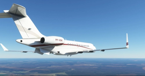 PP-VDR | Bombardier Global 6000 | 8K Resolution