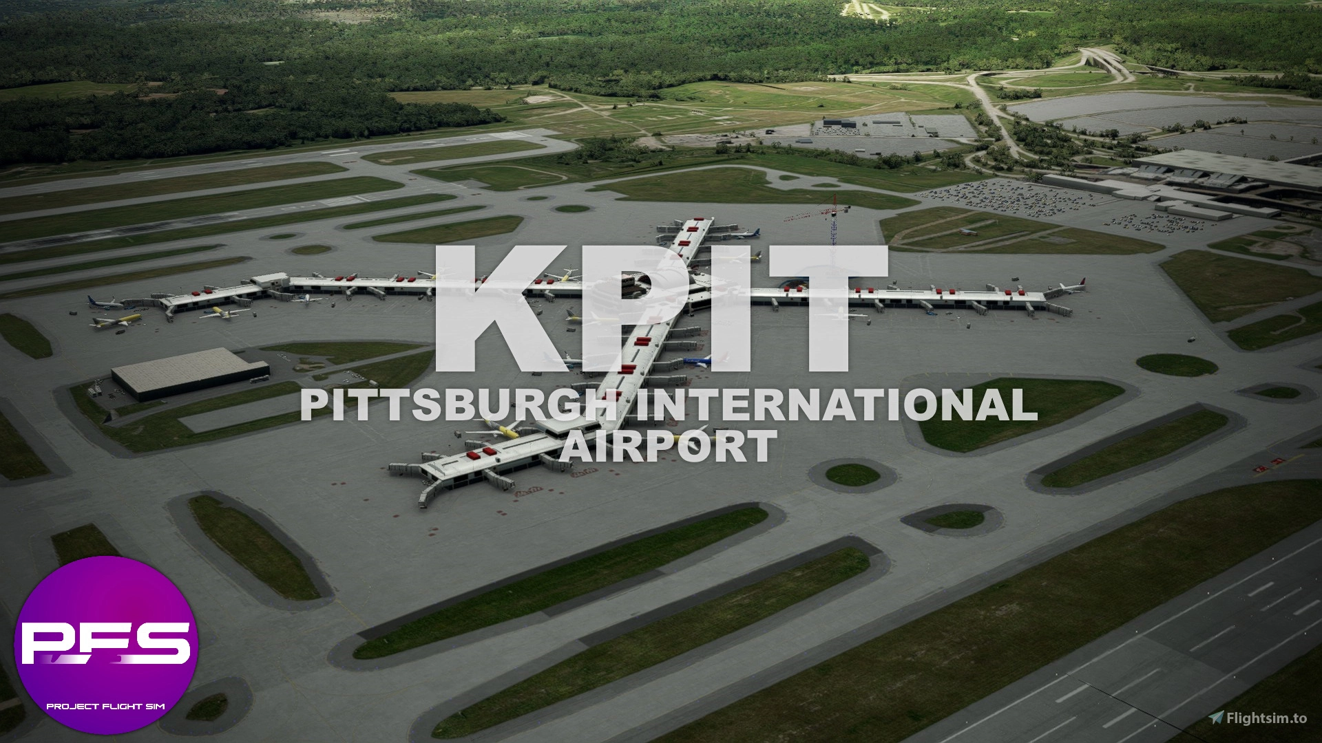 ProjectFlightSim - Pittsburgh International Airport (KPIT)V1.4 - Image 1