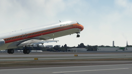 PSA MD-81 N929PS Maddog X