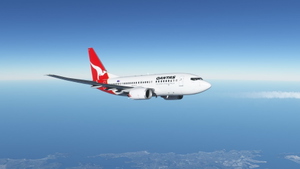 Qantas Airways 1984-2007 Style PMDG Boeing 737-600 - 8K thumbnail 1