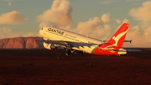 Fenix A320 IAE Qantas VH-EBA 8K & 4K thumbnail 5