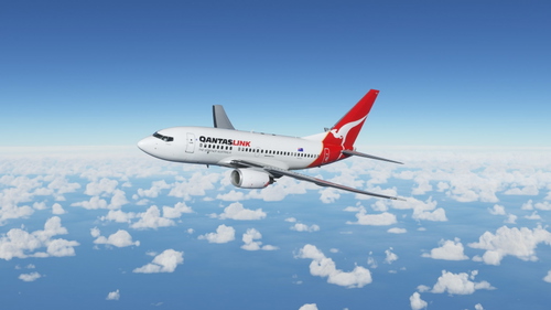 QantasLink (Fictional) 1984-2007 Style PMDG Boeing 737-600 - 8K
