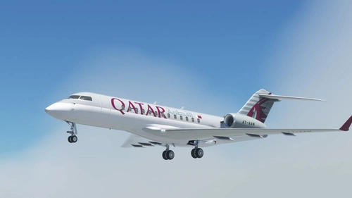 [Bombardier Global 6000] Qatar Executive [4K] Livery
