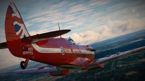Red Arrows Livery for Spitfire Mk IXc