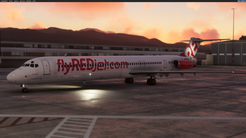 REDjet Airlines MD-82