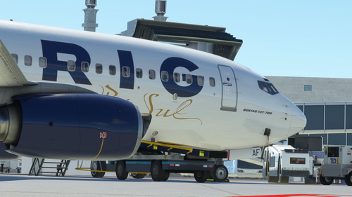 Rio Sul 737-700 PR-SAF "SSO Billboard" PMDG