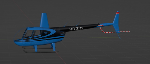Robinson R44 Raven II HB-ZIO  CIV VARIANTE
