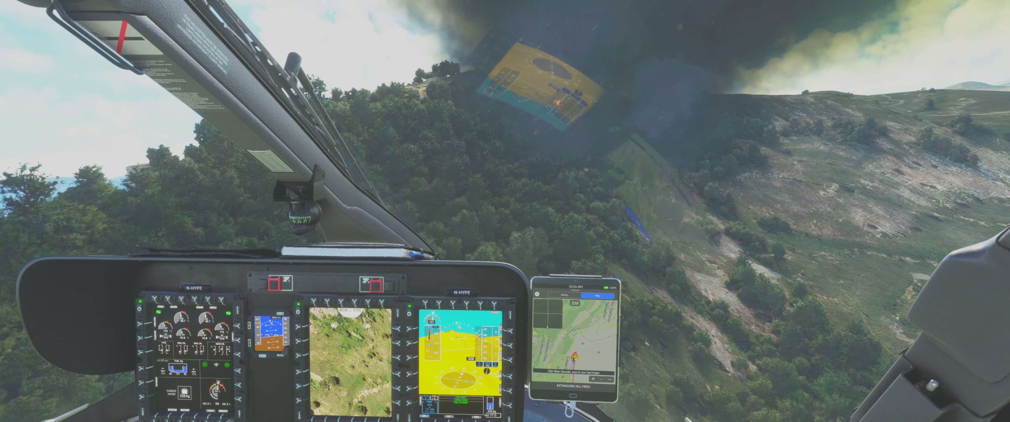 H145 Action pack ITALY MISSIONS (Previously named Rocca Calascio SAR mission and tourists - Image 1