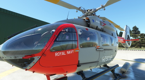 Royal Navy Search & Rescue (Fictional, based on ZA130) | Airbus H145 | 8K