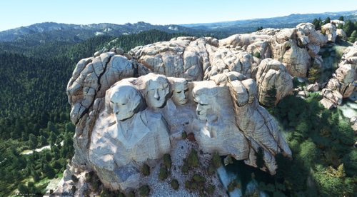 Rushmore Mount, google map