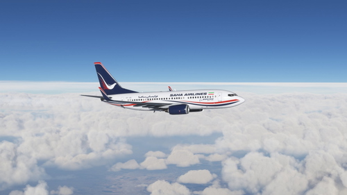 Saha Airlines (EP-SII) PMDG Boeing 737-700 - 8K