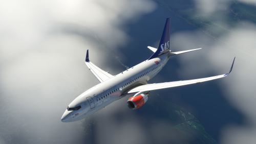 SAS Norge Boeing 737-705 LN-TUJ circa 2009