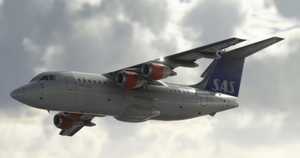 SAS Scandinavian Airlines - 146-200 / SE-DJO - Ultra Quality thumbnail 3