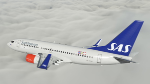 SAS Scandinavian Airlines Boeing 737-783 LN-RNU circa 2010 thumbnail 2