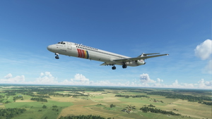 SAS Scandinavian Airlines MD-82 LN-RMN circa 1999 thumbnail 2
