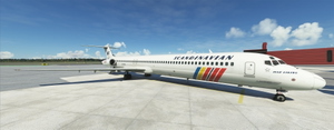SAS Scandinavian Airlines MD-82 LN-RMN circa 1999 thumbnail 4