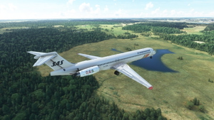 SAS Scandinavian Airlines MD-82 LN-RMN circa 1999 thumbnail 3