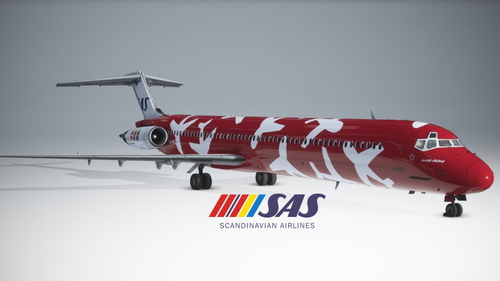 SAS Special Livery for Fly the MaddogX