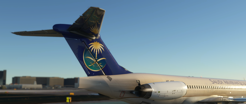 Saudia MD-82 HZ-APO