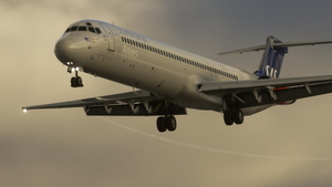 Scandinavian Airlines SE-DIR Flythemaddog MD-82 thumbnail 2
