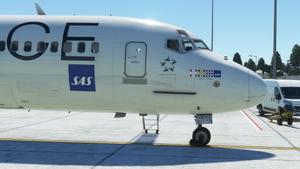 Scandinavian Airlines Star Alliance OY-KHE Flythemaddog MD-82 thumbnail 4