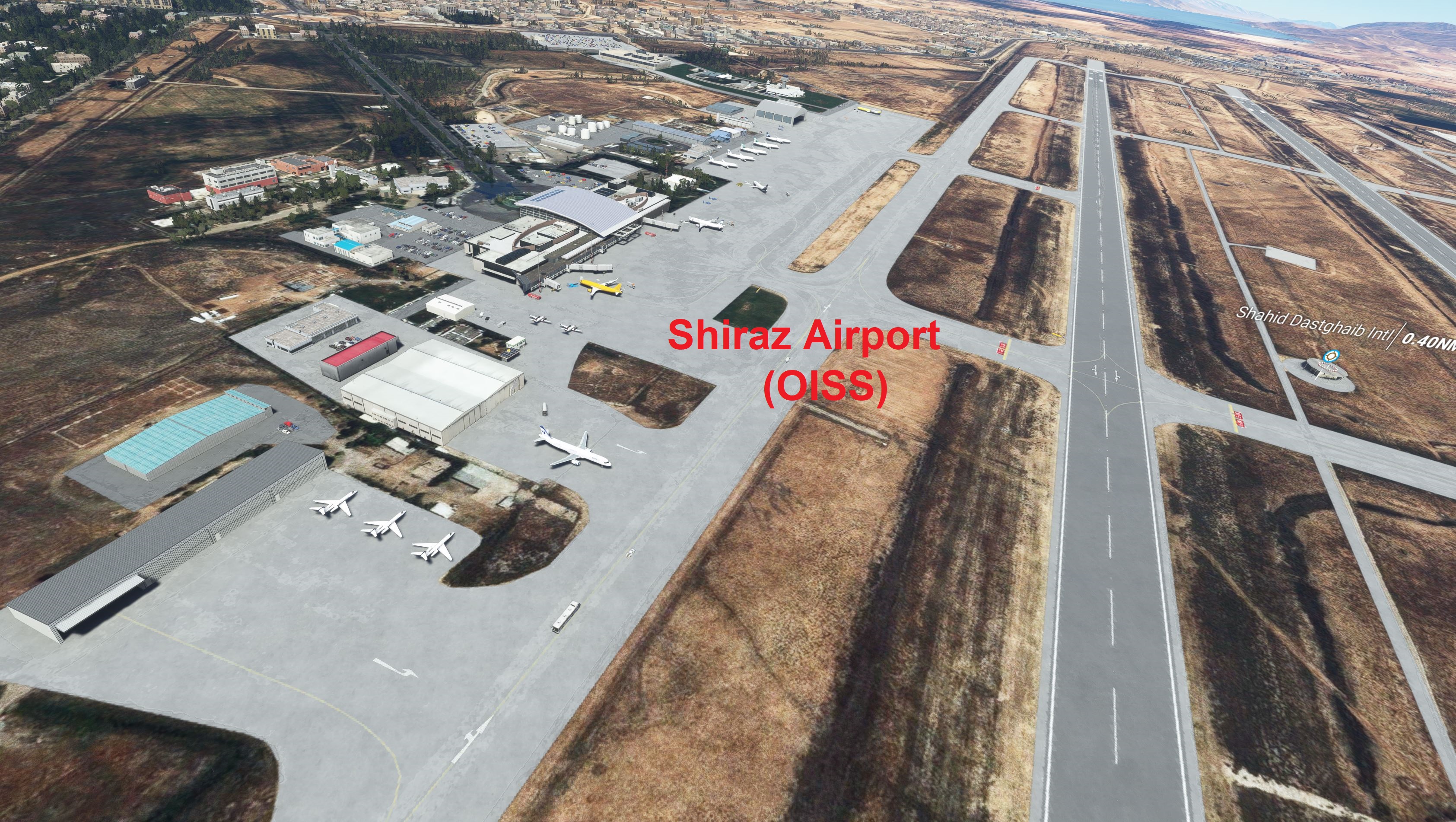 Shiraz  airport ( OISS)      فرودگاه شیراز   - Image 1
