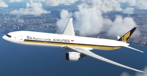 Singapore Airlines "9V-SWK" CaptainSim 777-300ER thumbnail 16