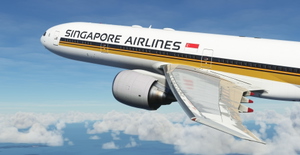 Singapore Airlines "9V-SWK" CaptainSim 777-300ER thumbnail 14