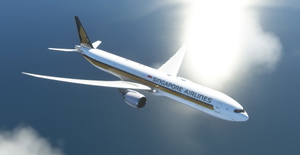 Singapore Airlines "9V-SWK" CaptainSim 777-300ER thumbnail 1