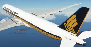 Singapore Airlines "9V-SWK" CaptainSim 777-300ER thumbnail 17