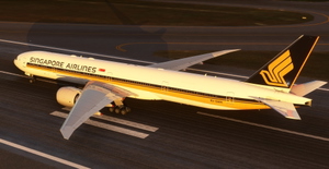 Singapore Airlines "9V-SWK" CaptainSim 777-300ER thumbnail 3