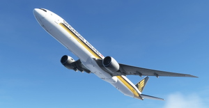 Singapore Airlines "9V-SWK" CaptainSim 777-300ER thumbnail 20