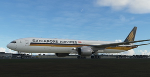 Singapore Airlines "9V-SWK" CaptainSim 777-300ER thumbnail 4