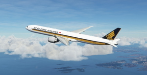 Singapore Airlines "9V-SWK" CaptainSim 777-300ER thumbnail 23