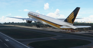 Singapore Airlines "9V-SWK" CaptainSim 777-300ER thumbnail 11