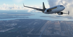 Singapore Airlines PMDG B737-700 Scimitar winglets thumbnail 11