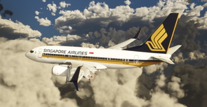 Singapore Airlines PMDG B737-700 Scimitar winglets thumbnail 16