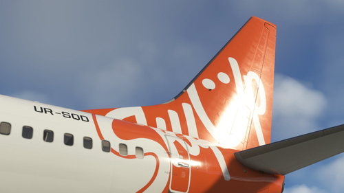 SkyUp [4K] UR-SQD - PMDG 737-700