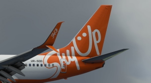 SkyUp 737-73V | UR-SQD | Ukrainian Placards | Verified Airline Config thumbnail 2