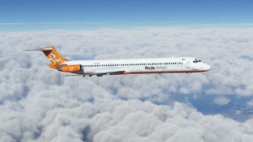SkyUp Airlines "Dirty" (UR-SQM) Fly Maddog X MD82 - 8K