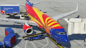 Southwest Airlines "Arizona One" w/Cabin PMDG 737-7H4 thumbnail 8