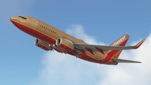 Southwest Airlines "Classic One" w/Cabin PMDG 737-7H4 thumbnail 11