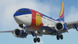 Southwest Airlines "Colorado One" w/Cabin PMDG 737-7H4 thumbnail 10