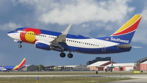 Southwest Airlines "Colorado One" w/Cabin PMDG 737-7H4 thumbnail 7