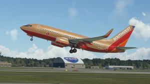 Southwest Airlines "Desert Gold" [Pack] w/Cabin PMDG 737-7H4 thumbnail 8
