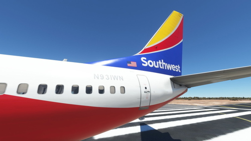 Southwest Airlines "Lone Star" N931WN