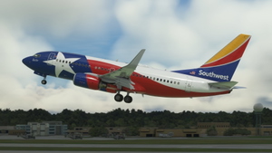 Southwest Airlines "Lone Star One" w/Cabin PMDG B737-7H4 thumbnail 10